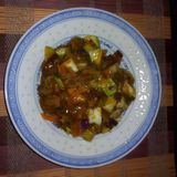 Junetina u curry sosu