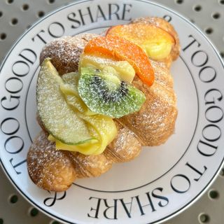 Posni kroasan vanilija