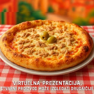 Posna pizza Tonno mala 24cm