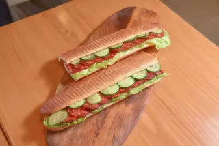 Mini tost sa kulenom
