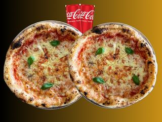 2x Pizza Margherita Classica + 2x Coca Cola 0,33l