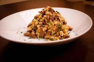 Rižoto sa junetinom i crnim tartufom