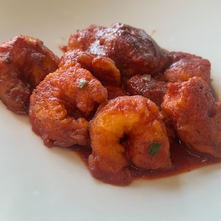 ***NOVO***POSNO WOK Škampi-Gambori u ljuto slatko kiselom sosu