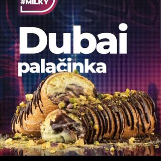 Dubai palačinka crna čokolada