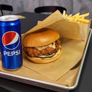 Chicken Burger meni