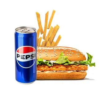 Chicken sandwich meni