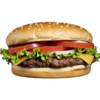 American monster burger