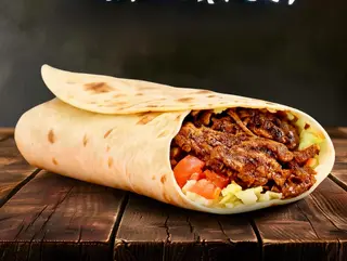 Maestro pull beef wrap