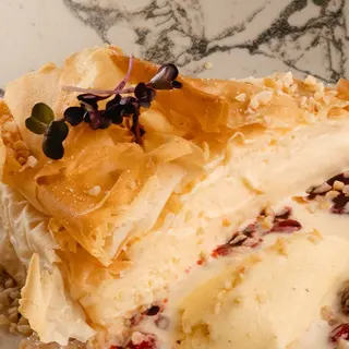 Cheesecake baklava