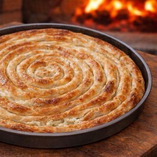 Pita sa kupusom - cijela tepsija (4 komada)