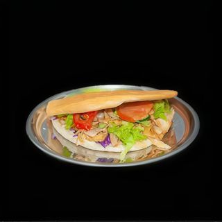 Maxi pileći doner sa pomfritom