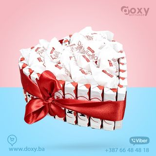 Čoko srce - Raffaelo & Kinder