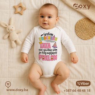 Sretan rođendan tata, ove godine sam ja tvoj najljepši poklon