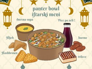Panter Bowl | Iftarski meni