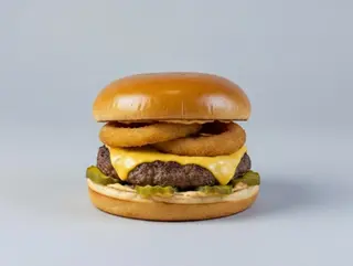 Onion ringer burger
