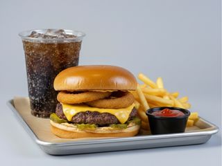 Onion ringer burger (MENI)