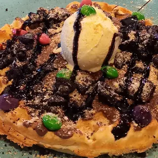 Belgijske waffle sa Oreom