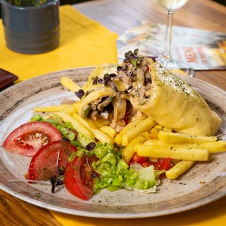 Domaćinska tortilja sa svinjetinom