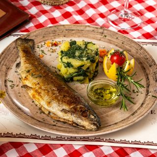 Pastrmka sa žara (Posno)