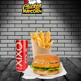 Corn burger meni