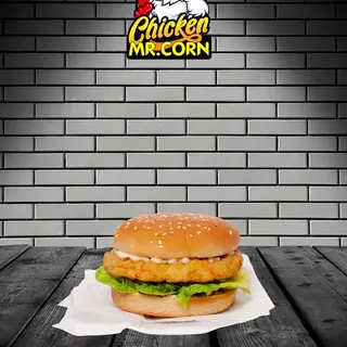 Bbq chicken burger