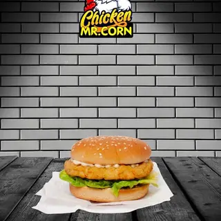 Double chicken burger