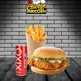 Strips burger meni