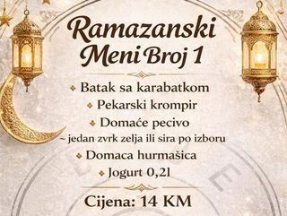 Iftarski meni broj 1