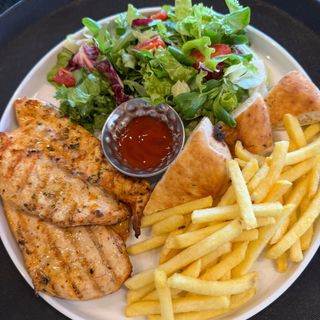 grilled chicken platter