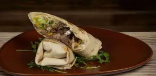 Beef wrap