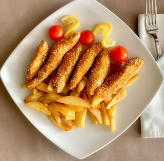 Pileći fritezi sa susamom