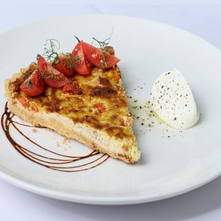 Quiche dimljena pileća šunka