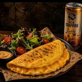 Sultan Omlet + Ice Coffee