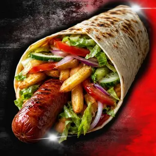 Grill Kobasica Wrap
