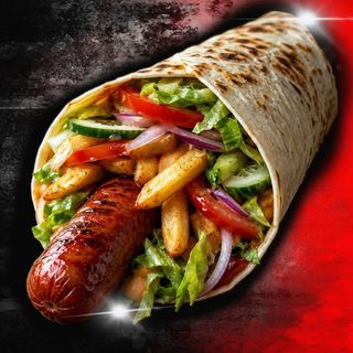 Grill Kobasica Wrap