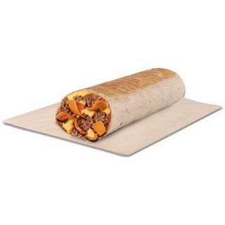 Beefy Nacho Burrito