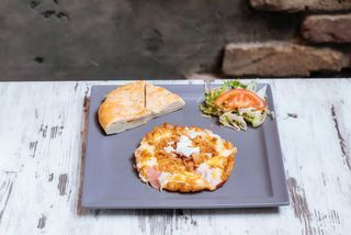 Triple Cheese & Ham Omelette