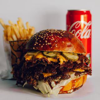 Double-Double Smash Burger Meni