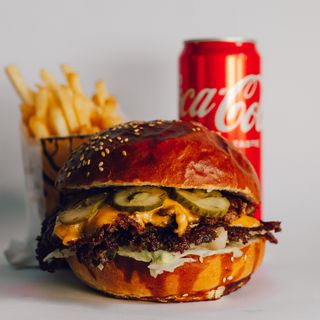 Double Oklahoma Smash Burger Meni