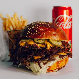 Double-Double Oklahoma Smash Burger Meni