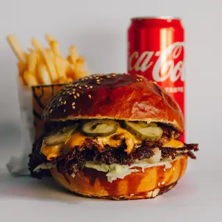Double Khabib Smash Burger Meni