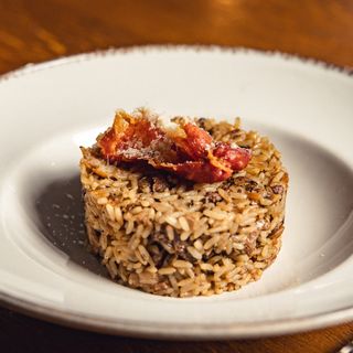 Risotto sa biftekom i sušenim vrganjima