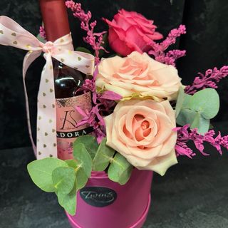 Twins box vino i ruže