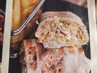 Tortilja mala porcija
