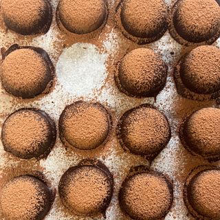 Pumpkin spice latte truffla