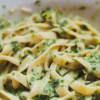 Targiatelle sa spanaćem i gorgonzolom