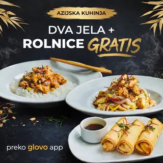 Kung Pao + Kung Pao + Proljetne rolnice gratis