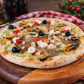 Pizza sa plodovima mora