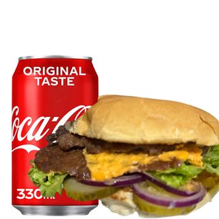 Snack burger, Coca-Cola