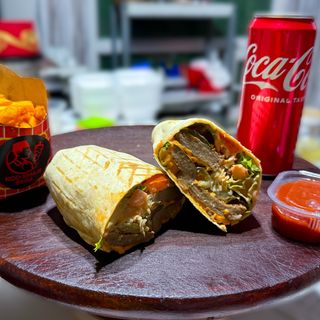 Burger Tortilla Menu